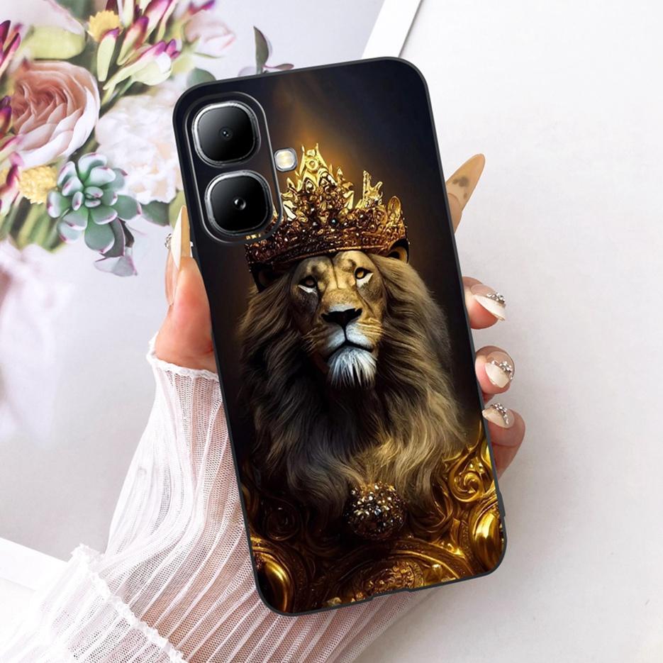 For Infinix Smart 20 Case X6840 X6840B Luxury Bow Flowers Painted Cover Soft Silicone Case For Infinix Smart 20 Smart20 4G Shell