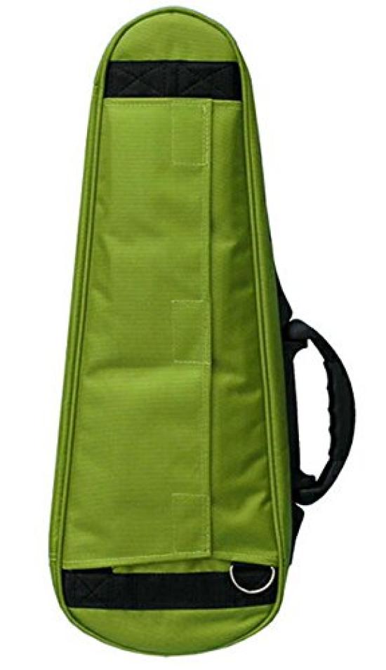 ORCAS OULC-2 RED Semi-Hard Case for Concert Ukulele (Red with Shoulder Strap)