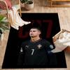 Ronaldo's Manchester Legacy Floor Rug Office Rug Perfect for Decorate room Bedrooms Outdoor Entryway Anti-slip Rug Decorate Offices Gift for Festivals