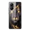 Стеклянный Чехол для Poco X7 pro Роскошная Задняя Крышка Телефона Чехол с Цветами для PocoX7pro X 7 pro Жесткий Закаленный Щит Мультяшная Крышка Красная Роза