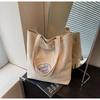 Canvas Bag Women's Large-capacity New Summer Versatile Simple Shoulder Bag Casual College Student Tote Bag