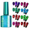 8g Manicure Design Quick Shiny Drying Glitter Gel Effect Nail Excellent Saturation Cat Eyes Gel