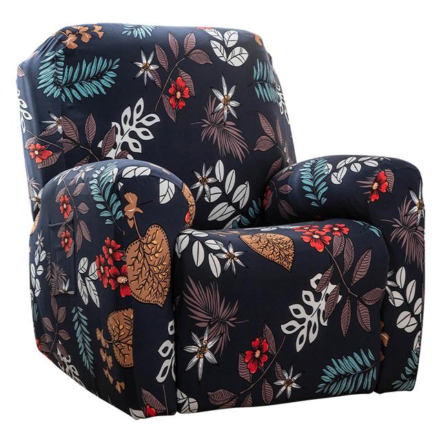 New Printed Recliner Sofa Cover Recliner Slipcover For Living Room Reclining Chair Cover Protection Lazy Boy Armchair Cover