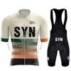 Mens Cycling Jersey Shorts Set Road Mountain Biking Breathable Quick-Dry Performance Wear