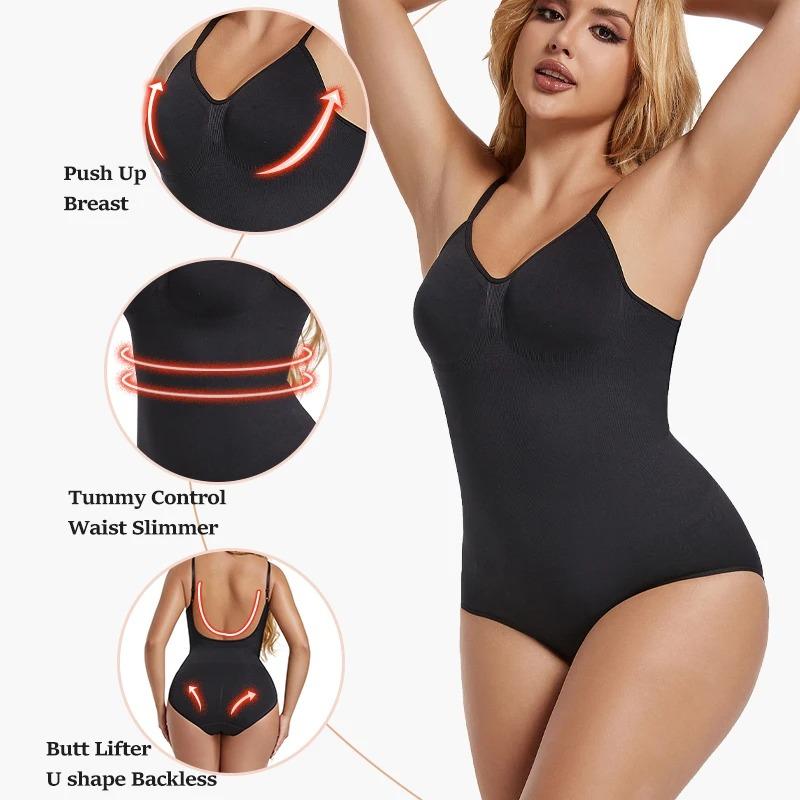 Women Low Back Shapewear Seamless Butt Lifter Briefs Shaper Backless Party Tummy Control Push Up Corset Underwear