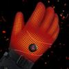 1 пара перчаток с подогревом, 3 настройки температуры, сенсорный экран, теплые, для холодной погоды, для зимнего и велоспорта, для мужчин