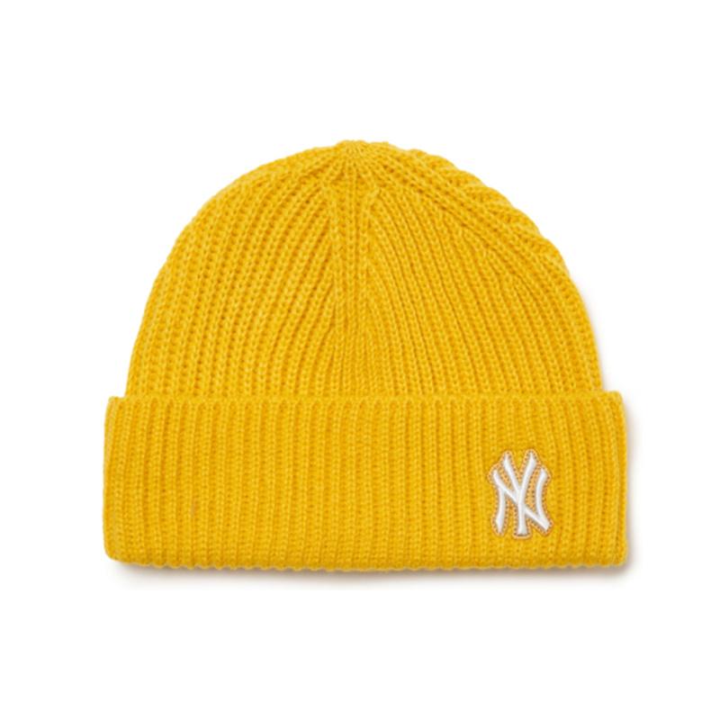 MLB Акриловые шапки-бини Унисекс Желтые Модные 3ABNS0316-50MSD