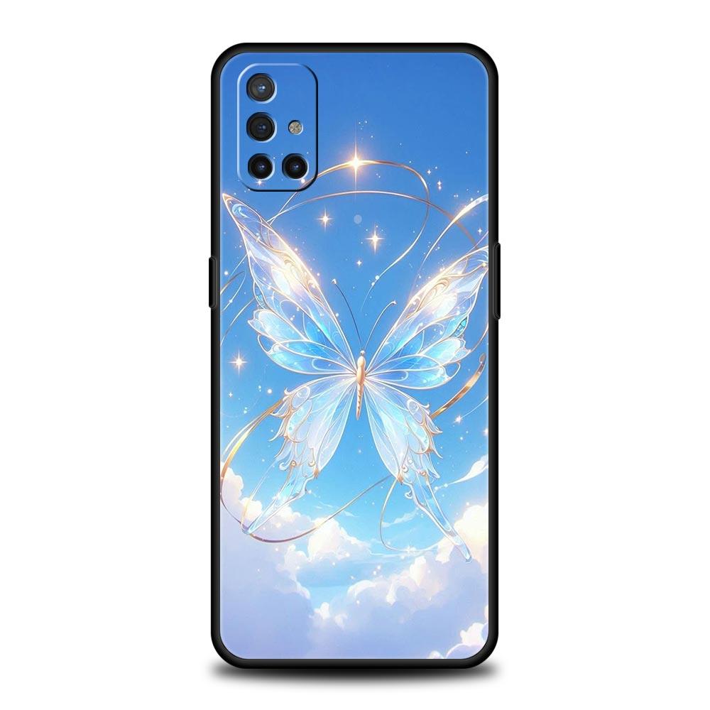 Phone Case For Oneplus 13R 13 12 10T 11 R10 Nord N100 N200 N10 9 9R CE 2 3 Z Pro Lite 5G Soft TPU Cover Butterfly Design Fundas