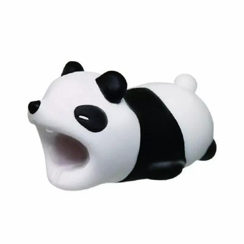 Защитный шнур для кабеля с милыми животными, защитный провод с рисунком из мультфильма, светящийся силиконовый чехол, устройство для намотки зарядного кабеля для кабеля зарядного устройства для телефона