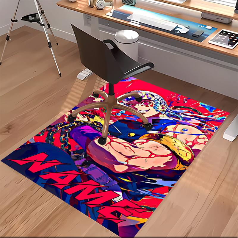 Custom personalization Demon Slayer characters Print Area Rug - Soft, Washable Non-Slip Indoor Mat,Living Room,Home&Office Decorative Rug