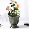 Nordic Ceramic Vase Vintage Style Garden Planter  Home Office Decoration