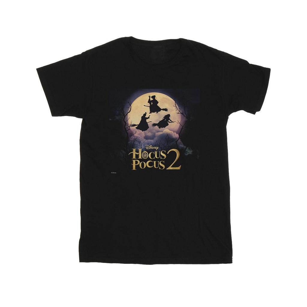 Disney Mens Hocus Pocus Witches Flying T-Shirt