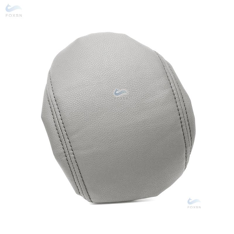 Серый чехол на подлокотник из искусственной кожи с губкой для VW Golf 7 2014 2015 2016 2017 2018, чехол для внутреннего центрального подлокотника с управлением