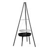Tripod Outdoor Fire Pit BBQ Round Bowl Garden Patio Extra Large Barbecue Grill