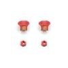 1Pair Remote Control Joystick Lever Rocker Cap FPV Gimbal Stick Ends Cover for RadioMaster TX16S Boxer M9 X12S Drone Spare Parts