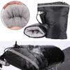 Motorcycle Hand Muffs Winter ATV Snowmobile Hand Muffs Scooter Handlebar Thermal Gloves Protective Windproof Thicken Handlebar