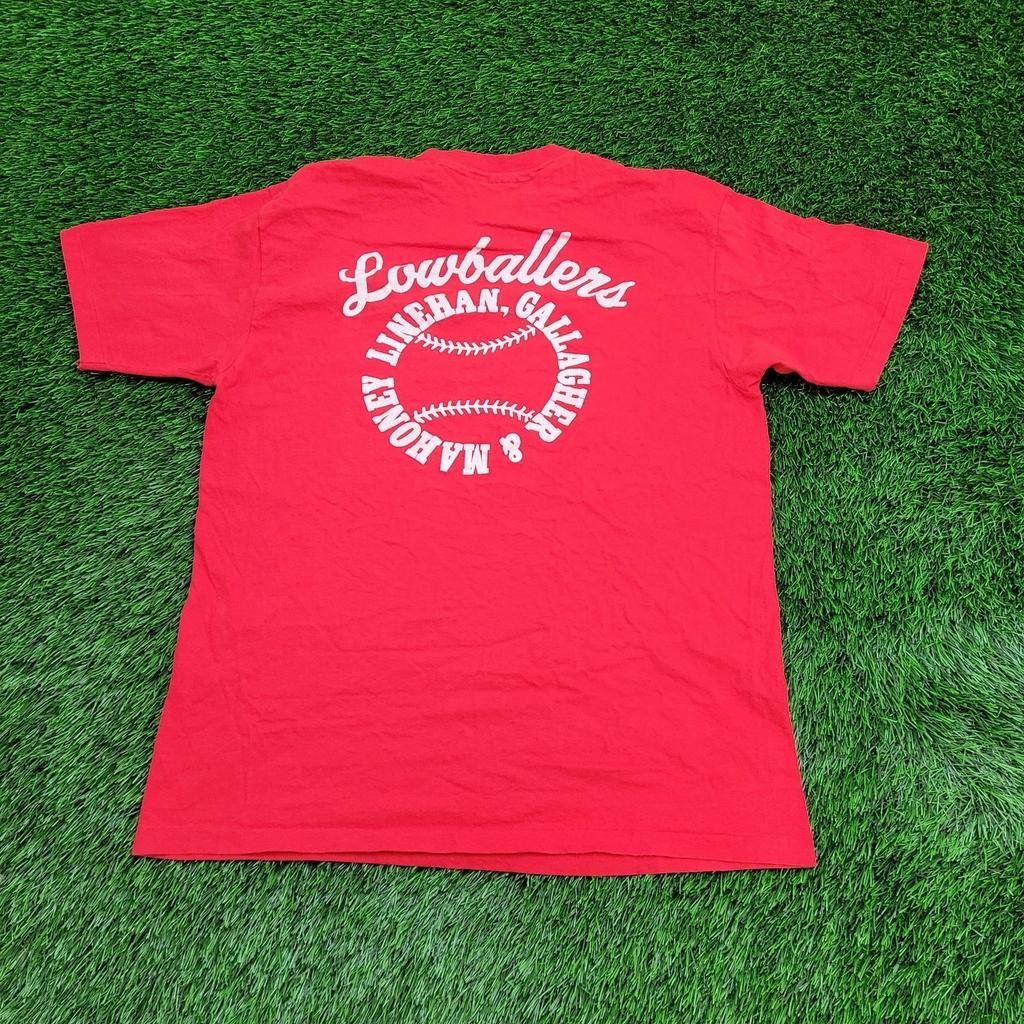 Vintage 80s Lowballers Baseball Shirt Large 21x27 USA