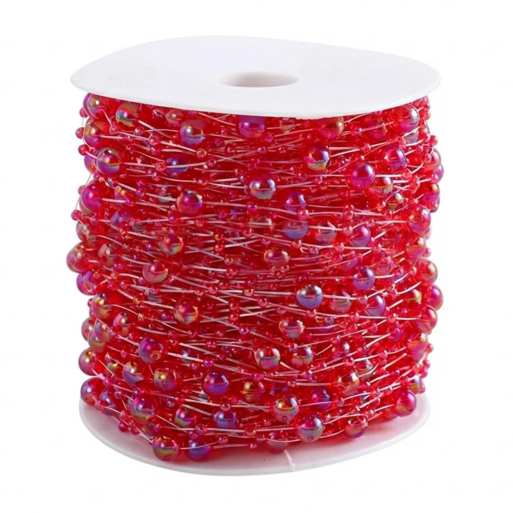 30m DIY Bead String Christmas Tree Decorative Pendant Festival Party Decor Props Navidad New Year Home Decor Accessories 2026