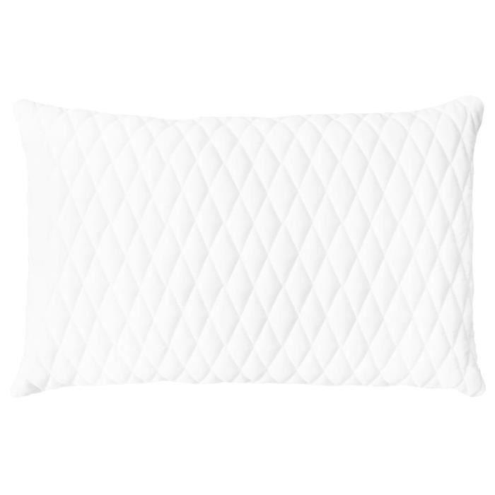 Oreillers - VIDAXL - 60x40x14 cm - Mousse à mémoire de forme - Lot de 2 - Confort médium