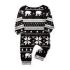 Christmas Prints Family Matching Long Sleeve Tops+Pants Set Family Matching Sets