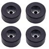 4PCS Black Bumper Rubber Vibration Pads Foot Pad  for Compressors Generators Pressure Washers