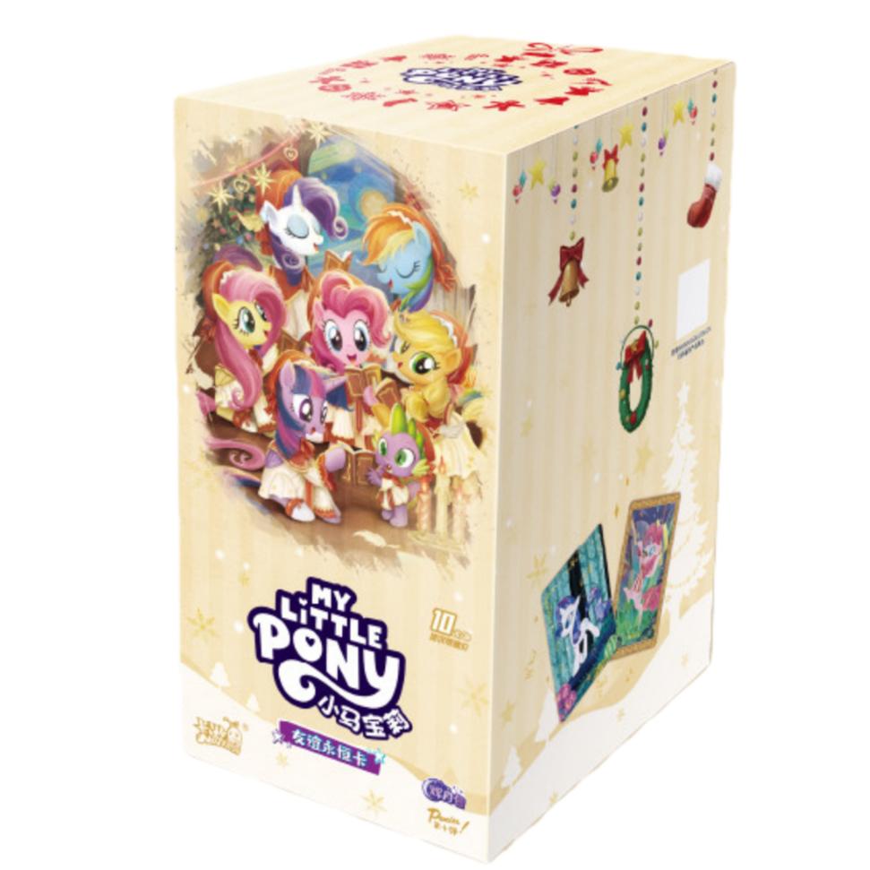 Authentic My Little Pony Series Card Shine Moon Pack Episode 5 Fluttershy Twilight Sparkle Anime Collection Card Toy Gift