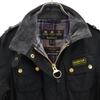 Barbour Куртка из вощеного хлопка 10 черная Пояс Женская Б/У