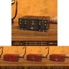Retro Style Wooden Storage Box With Password Lock For Bedroom Organization