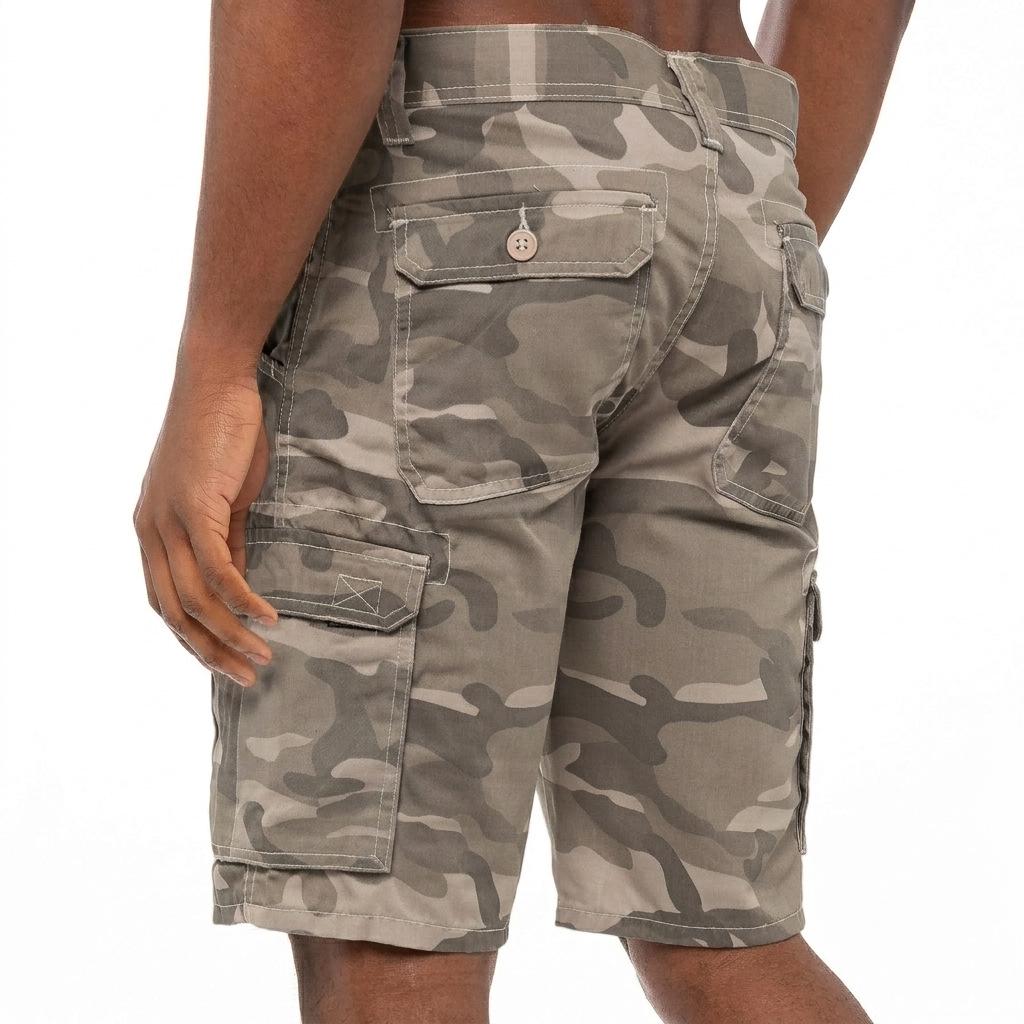 Men's Camouflage Multi-pocket Casual Shorts - Summer Loose Fit