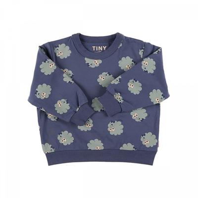Tiny Cotton AW24 071 K29 Свитшот для гостей Свитшот с персонажем-гостем Детский свитшот