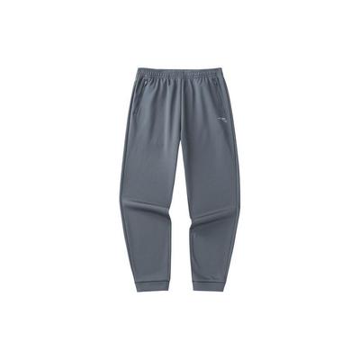 Мужские спортивные штаны Running Series Solid Color Mid Rise Fleece Cuted Knit Bottoms Coal-Gray 952345303-2