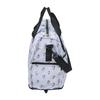 Sifre Foldable Boston Medium Suitcase with Shoulder Sanrio Characters White Heart Bag, Size, Carry-On Compatible, Strap, SA14.