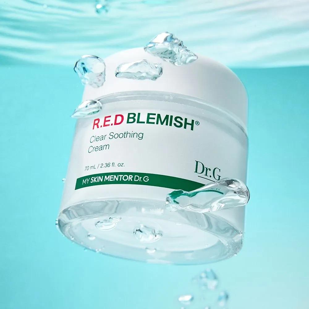 Прозрачный успокаивающий крем Red Blemish 70 мл (Банка)