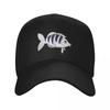 Жуткая Рыба Бейсболка Новинка Кепка Snapback милый Индивидуальная Кепка Гольф Женская Унисекс