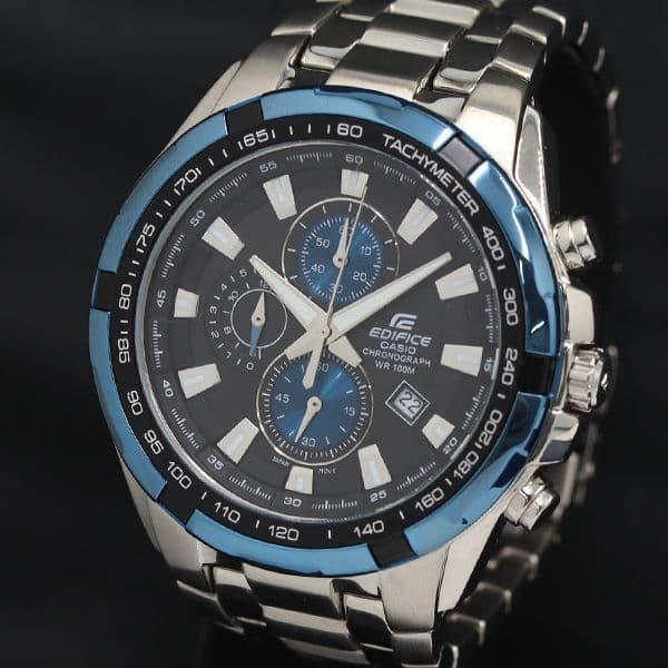 Used EDIFICE CASIO Watch with Tachymeter