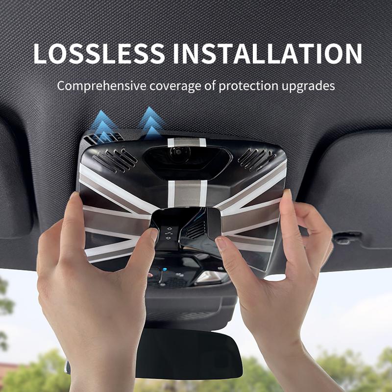 For Mini Cooper S F65 F66 U25 Countryman E/SE J01 EV Aceman J05 Reading Light Frame Trim Stickers Decor Car Interior Accessories