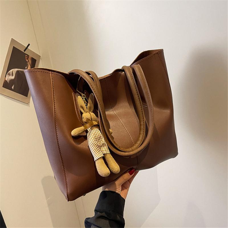 Модная повседневная большая вместительная сумка на одно плечо, пригородная сумка-тоут, студенческая девушка, женский подарок