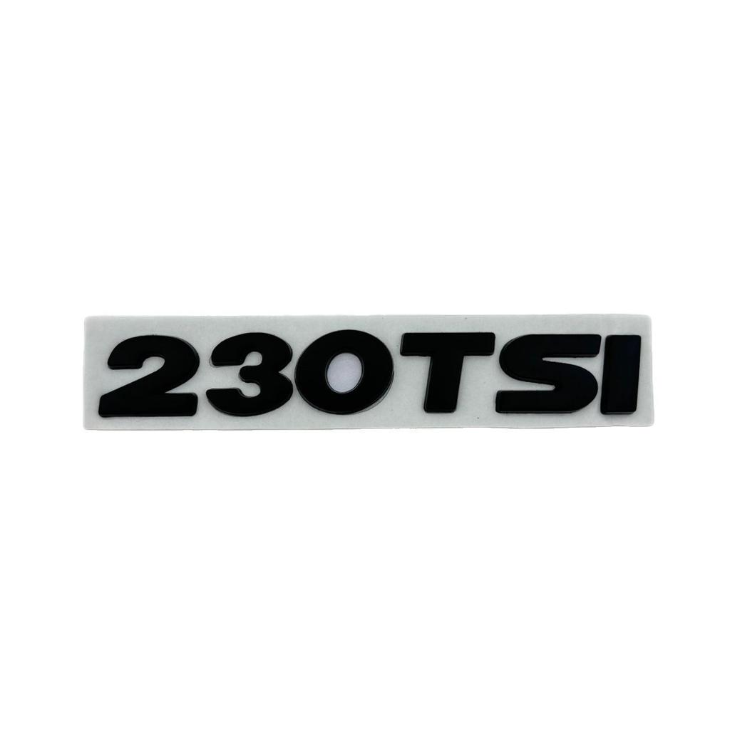 2pcs Car Styling Metal 230TSI 280TSI 330TSI 380TSI Car Tail Trunk Emblem Side Sticker for Car Accessory