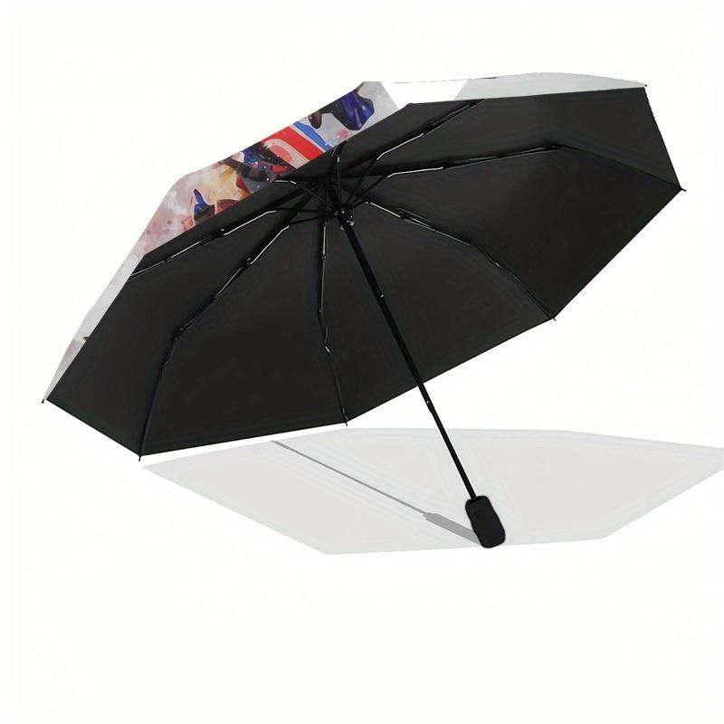 1pc Motorcycle, Rider Themed High-quality Umbrella,Automatic Opening and Closing Umbrella,Multi-functional Umbrella G0811134