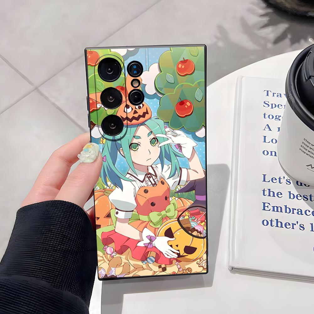 Чехол для телефона FCNB M Monogatari Yotsugi Ononoki для Samsung S26 Ultra S25 Edge Ultra S23 S22 S21 S20 Ultra Plus S24 Fe