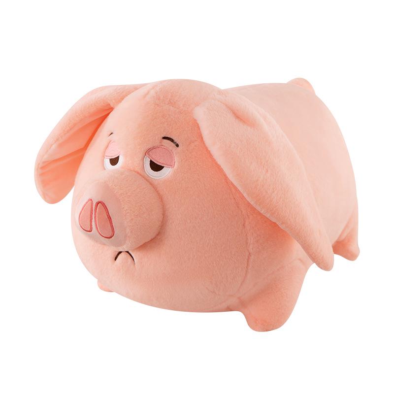 Taiyi Mount Long-Eared Pink Pig Plush Toy - Cute 8-Inch Doll