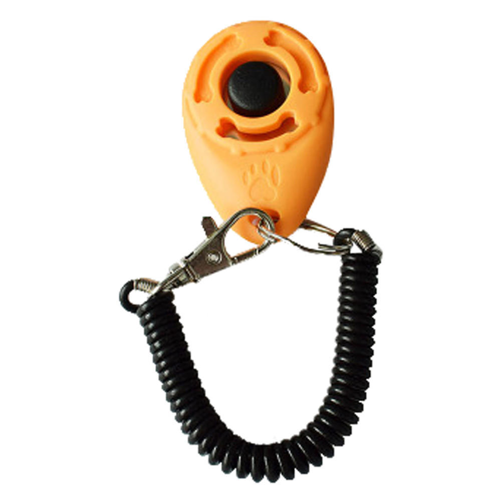 Ramidos 1 Piece New Dog Pet Click Clicker Training Trainer Aid Wrist Strap