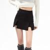 Sexy Split Skirts Women Black Fashionable Bodycon Ins All-match Streetwear Summer Female Asymmetrical Mini Sexy Korean Y2k