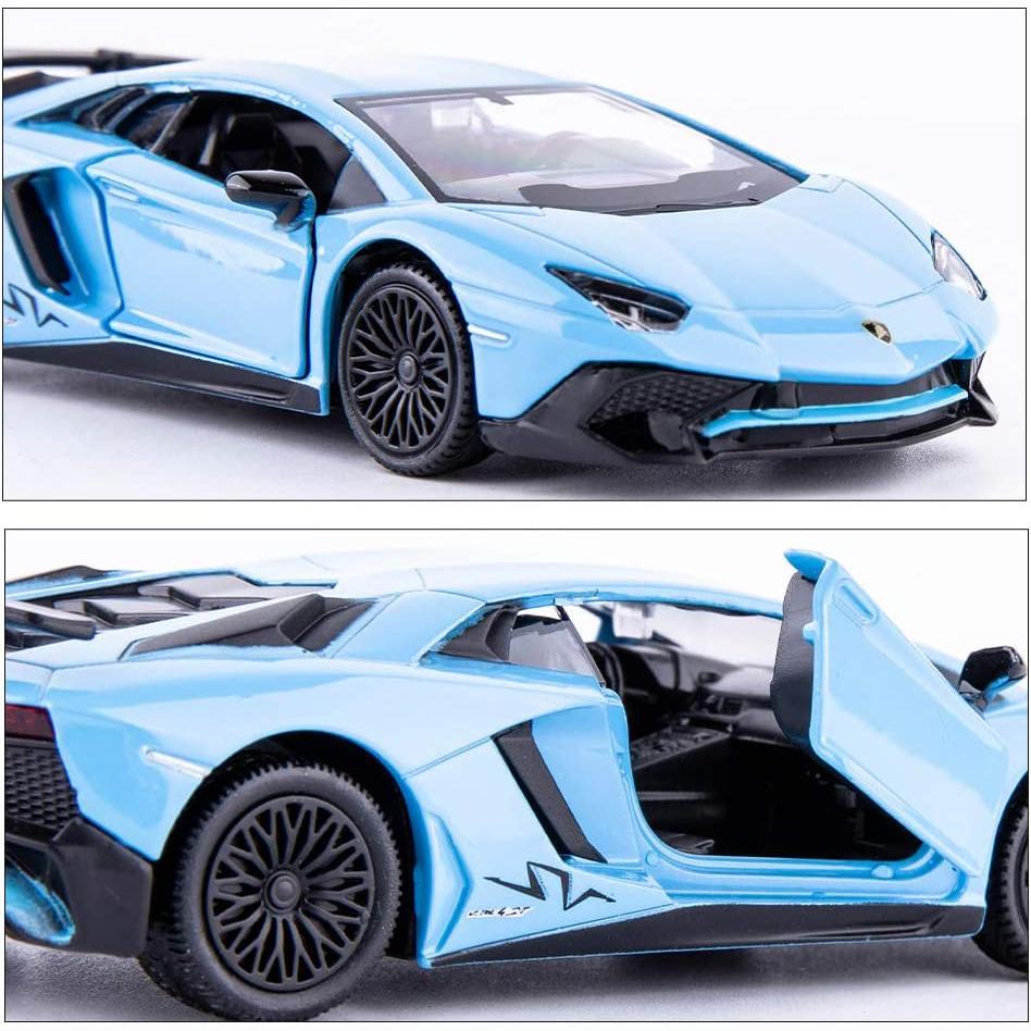 1/36 масштаб Lambo Aventador LP700-4, литая под давлением модель автомобиля, игрушка, цинковый сплав, автомобиль с откатным механизмом для детей и взрослых, подарочная коллекция