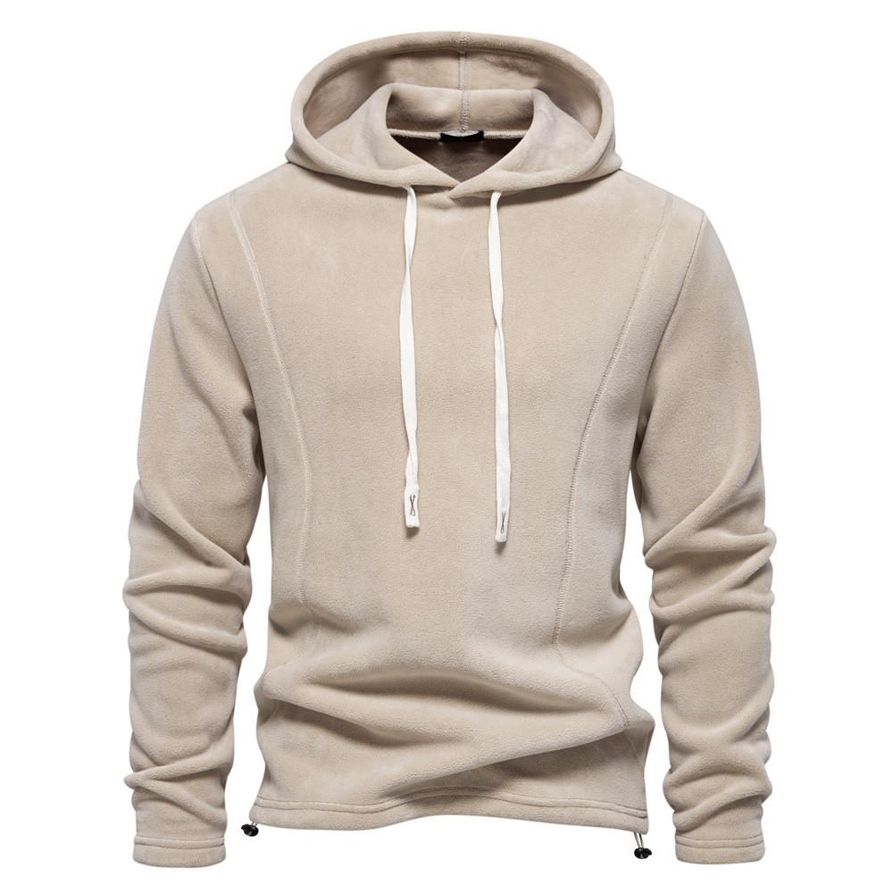Mens Autumn Winter Sweatshirt With Stand Collar And Zipper For Casual Streetwear Youth