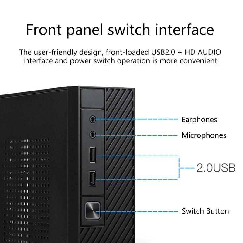 Mini-ITX для корпуса HTPC assis для ITX материнской платы домашнего кинотеатра компьютерный блок настольный assis мониторинг серверный блок