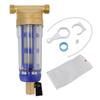 Cyclonic Sedimentation Water Filter G1/2in Backwashing Pure Copper Whole House Water Filter for