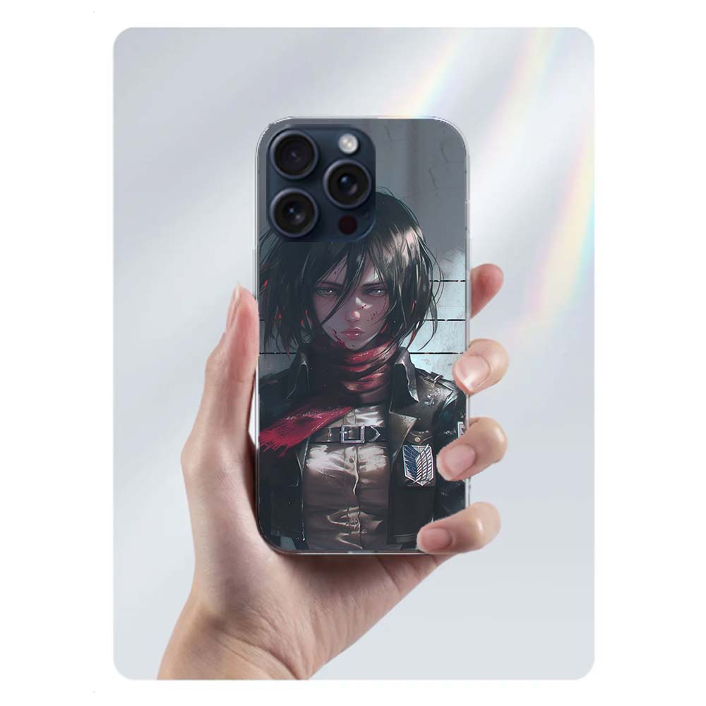 Чехол для телефона MIKASA Прозрачный Для Iphone 17 Air 16 Pro Max 15 Pro 14 Plus 17E 16E 11 13 12 Mini Чехлы Fundas Cell TPU