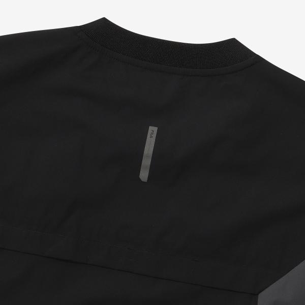 Fila Stretch V Neck woVen Sweatshirt Fs2pog1205x Blk