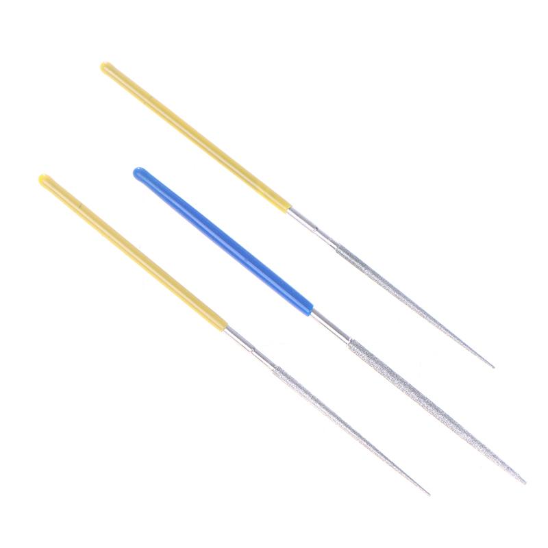 For Grinding Metal Jewely Stone Wood Dia.2mm Small Round Needle Files Customizable Alloy Hand Tools